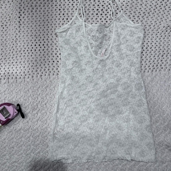 Intimate Free People WOMENS white Lace Fitted Camisole S/P - Picture 4 of 7